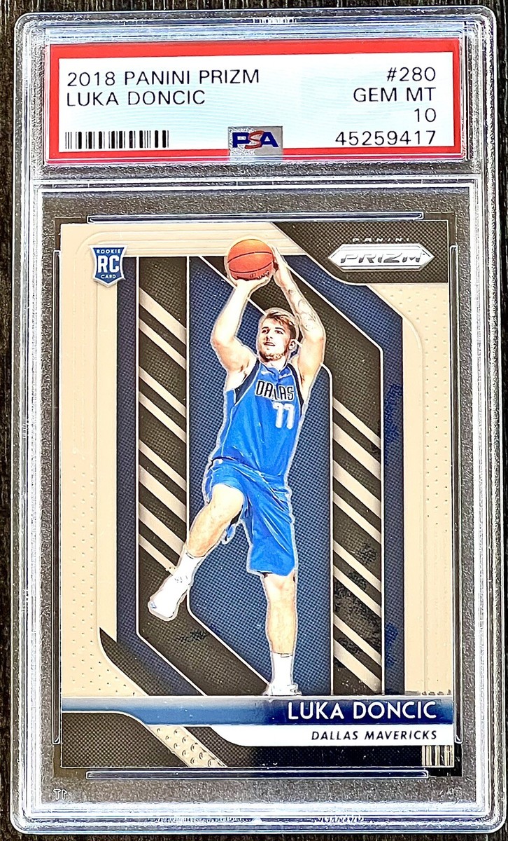 2018-19 Panini Prizm #280 Luka Doncic Dallas Mavericks RC 2018-19 Panini Prizm #280 Luka Doncic Dallas Mavericks RC