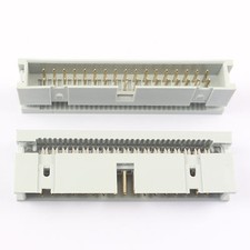 5Pcs 2.54mm Pitch 2x17 Pin 34 Pin Male Straight IDC Box Header Cable Connector