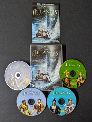 Atlantis Evolution PC, 2004 French Version Good Condition