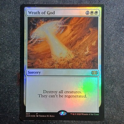 Wrath of God - Foil Buy-a-Box Promo - Double Masters (Magic/MTG)