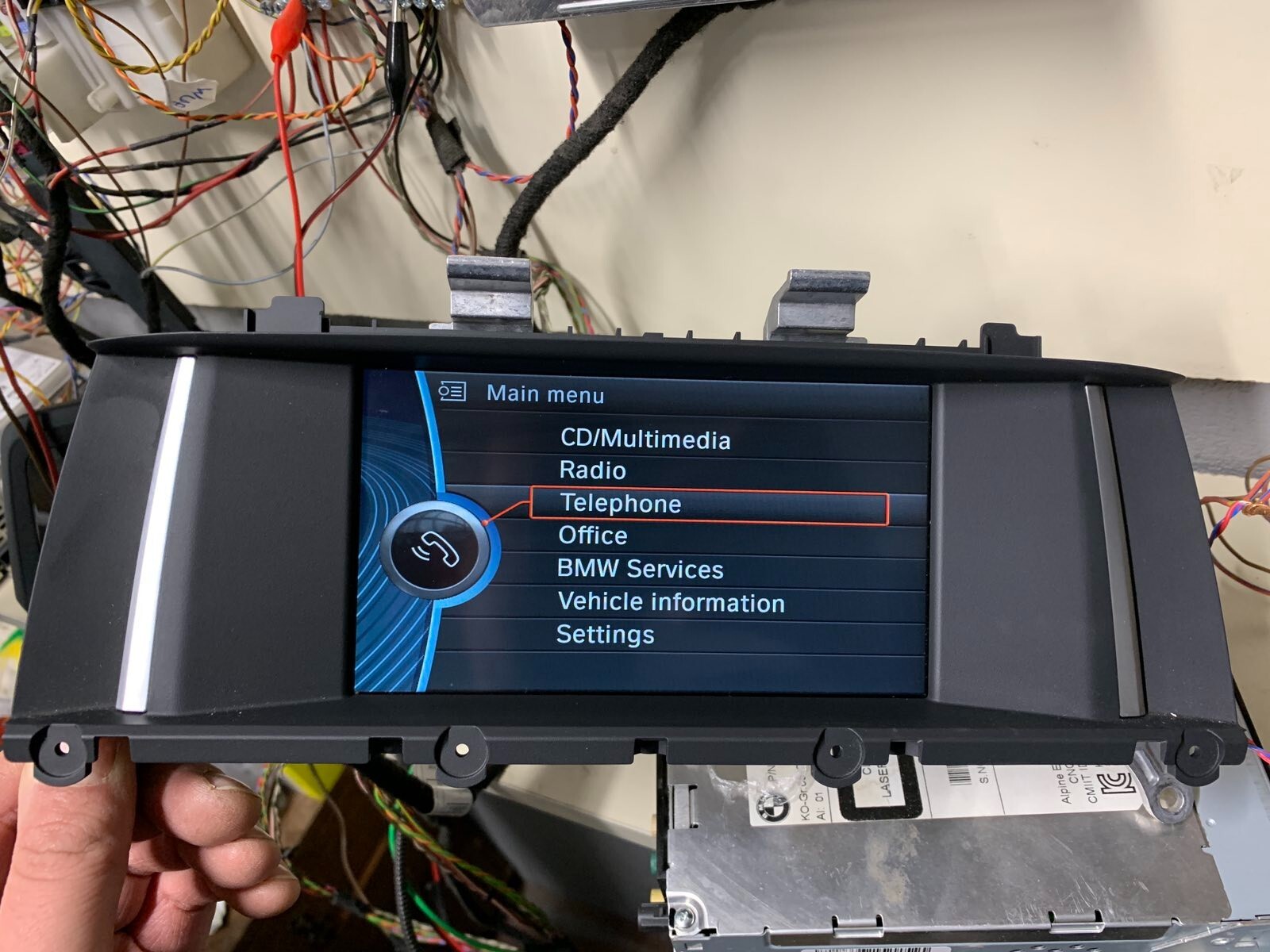 BMW X3 F25 X4 F26 OEM ORIGINAL INFO NAVI SCREEN/MONITOR LCI L6MU  