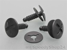 20x Motor Scheinwerfer Batterie Abdeckung Schrauben Clips für VW Transporter T5