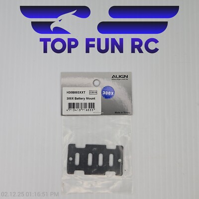 Align H30B003XXT-T-Rex 300X Battery Mount