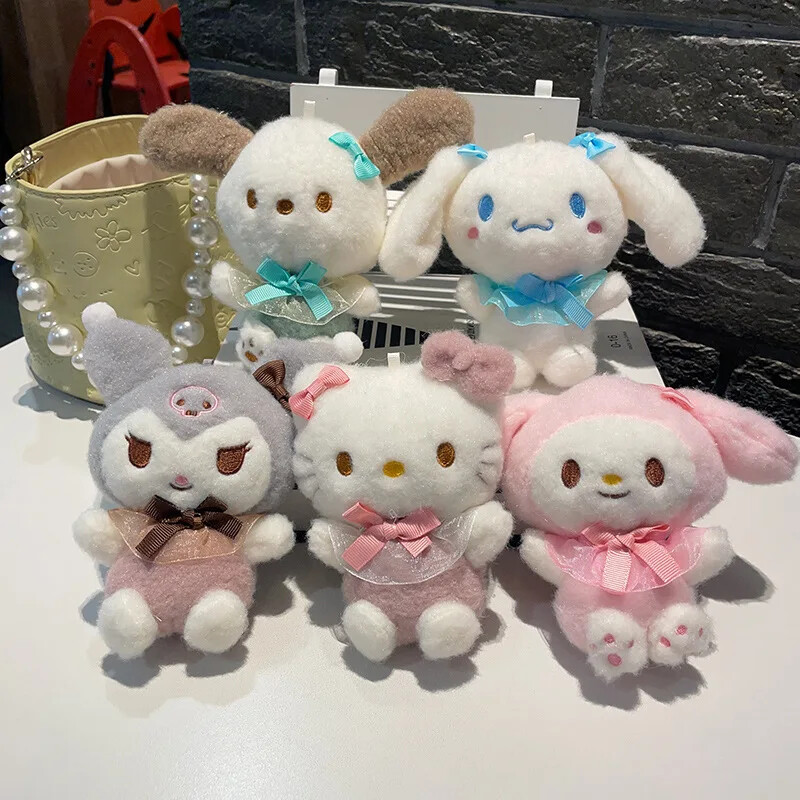 KT Keychain kuromi/ Cinnamoroll Melody Toys Key Ring Ornaments | eBay