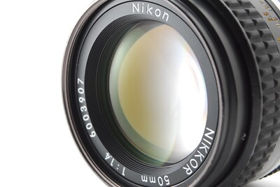SIC Ver. [Near MINT] 600xxxx Nikon Nikkor Ai-s Ais 50mm f1.4 MF