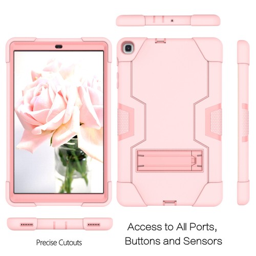 Galaxy Tab A 10.1 Case SM-T510/T515 Heavy Duty Rugged FullBody Hybrid Protective - Picture 78 of 88