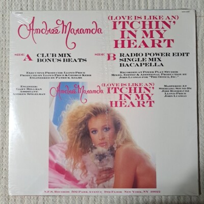 RARE SEALED 1988/ANDREE MARANDA:(LOVE IS LIKE AN) ITCHIN IN MY
