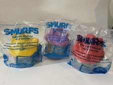 2017 McDonald's Smurfs The Lost Village Toys Lot of 3 NIP