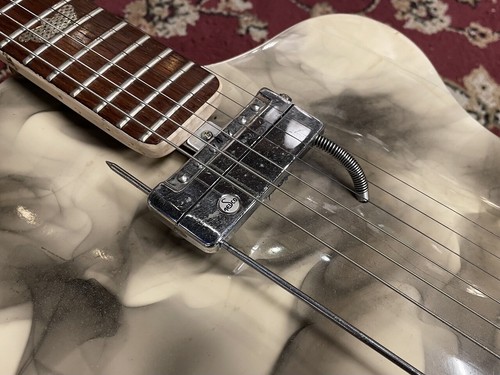 Chitarra vintage Wandre Framez modello B.B. 1960 - Foto 8 di 11