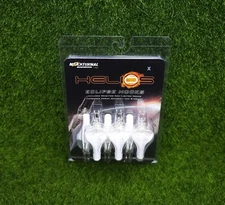 Nockturnal X Helios Eclipse Nock/Fletching Combination, Unlit White 6pk - NT-559