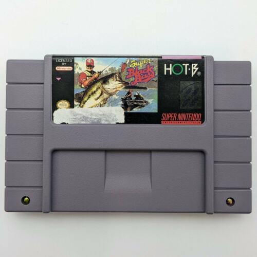 Super Black Bass (SNES) - Loose (HOT-B, 1993) Tested Works