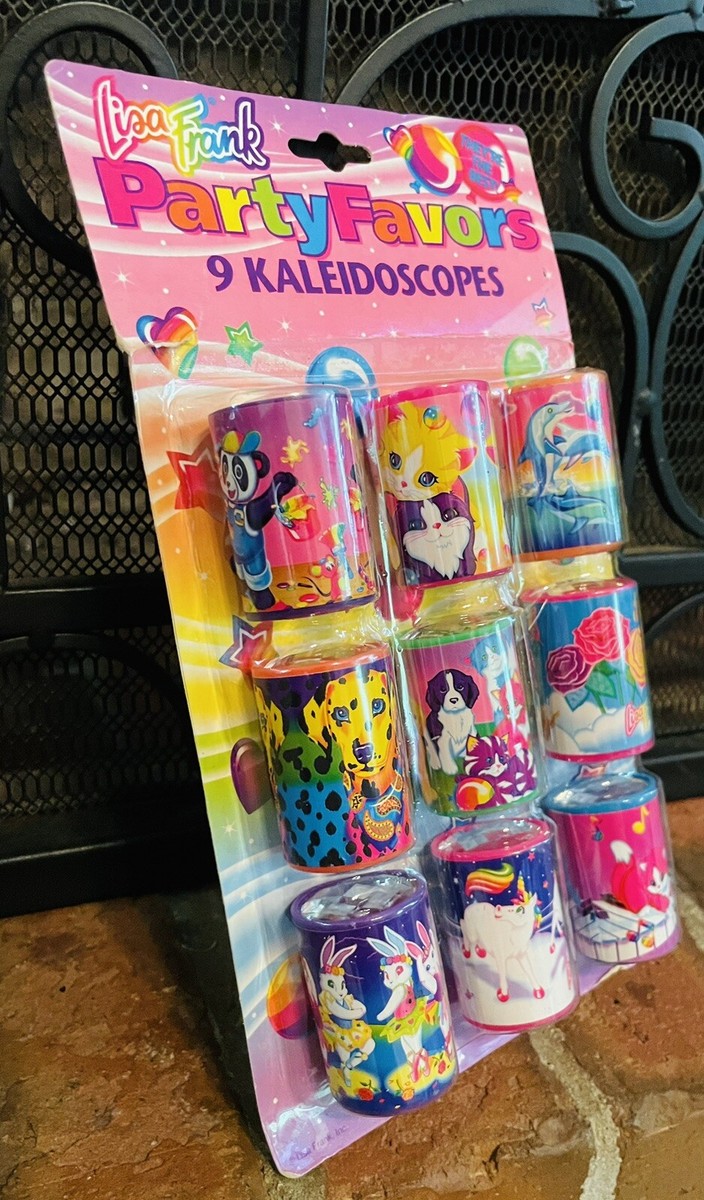 ね*ま様 【MANIAC LINE】他10点セット MA-FRAラボコス➕ガチャ Vintage Lisa Frank Set of 9 Kaleidoscopes Party Favors New Sealed