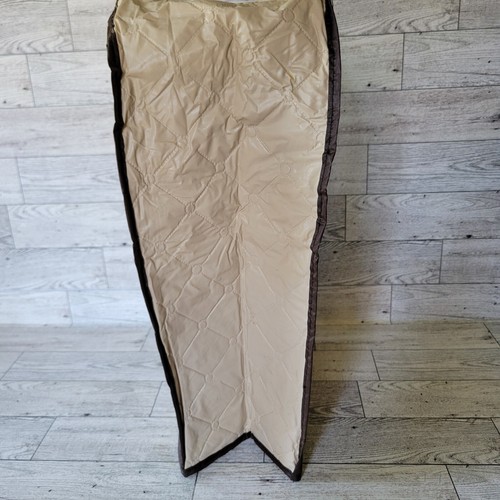 VTG 1984 Action Industries Quilted Vinyl Tan Brown Blender Cover Retro Kitchen - Picture 5 of 14