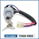 New Ignition Switch W/ Keys for Kubota Tractor L4300 L4400 MX4700 MX5000 MX5100