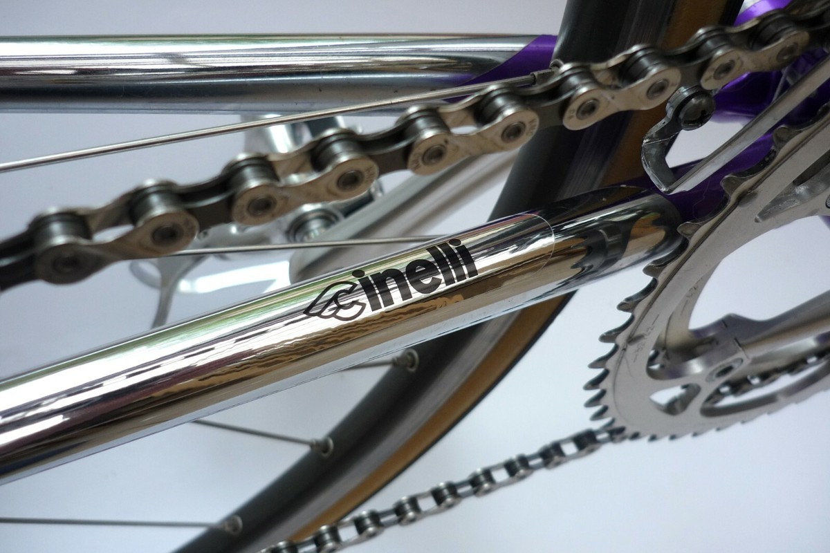 Velobitz Protettore Catena Bianchi Protettore Catena Per Bici In Vinile Cromato – Marca Velobitz, Stile Repro, Per Bianchi E Altre Ritchey Telaio - Foto 2