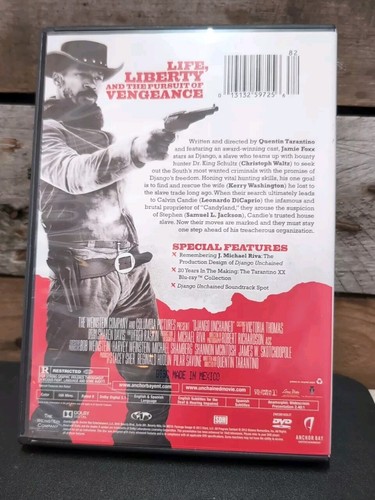“Django Unchained” DVD with Jamie Foxx, Christoph Waltz, Leonardo DiCaprio - Picture 2 of 7