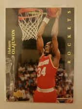 1993-94 Upper Deck SE BK Card #78 Hakeem Olajuwon Rockets + BONUS