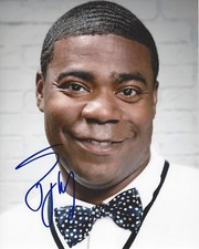 COMEDIAN TRACY MORGAN HAND SIGNED SNL 30 ROCK 8X10 PHOTO A w/COA JORDAN NBC