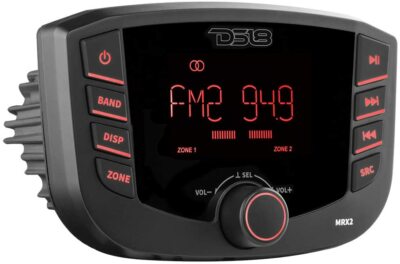 DS18 MRX2 Marine and Powersports Headunit Media Center Receiver with Bluetooth