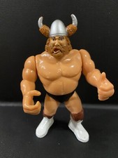 (1) THE BERZERKER - USED VINTAGE HASBRO WWF FIGURE