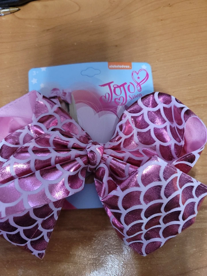 JoJo Lazo Grande Sirena Cabello Arco Hermosos Colores Clip de Caimán Foto 3 de 3