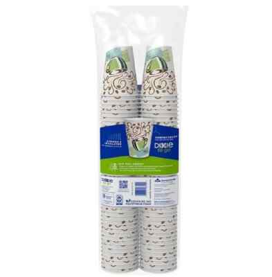 Dixie 12 oz PerfecTouch Insulated Paper Hot Cold Coffee Haze Cup 176 cups