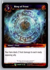 2011 World of Warcraft TCG: Twilight the Dragons Ring of Frost #52