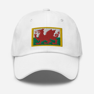 Embroidered Hat ''Welsh Dragon'' hat