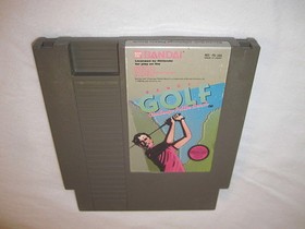Bandai Golf: Challenge Pebble Beach (Nintendo NES) Game Cartridge Excellent!