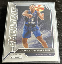 Crystal Dangerfield 2021 PANINI PRIZM WNBA EMERGENT #7