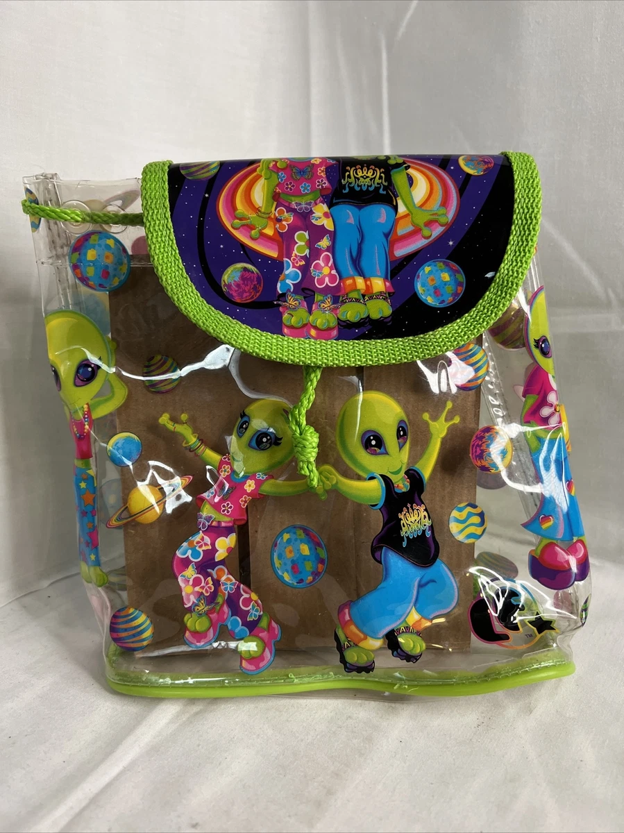 Clear alien backpack top