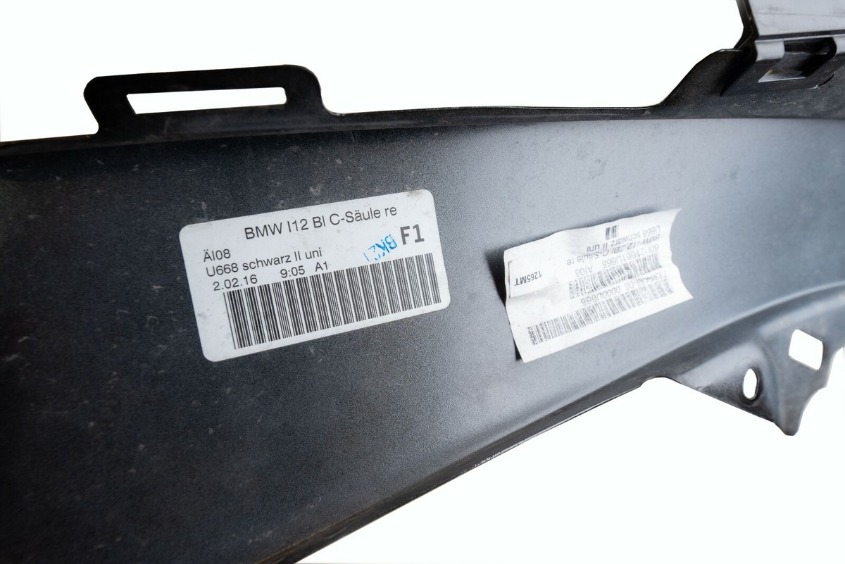 BMW i8 I12 RIGHT REAR C PILLAR TRIM PANEL 7336438 | eBay