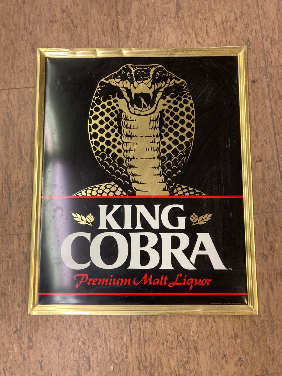 King Cobra Beer Sign