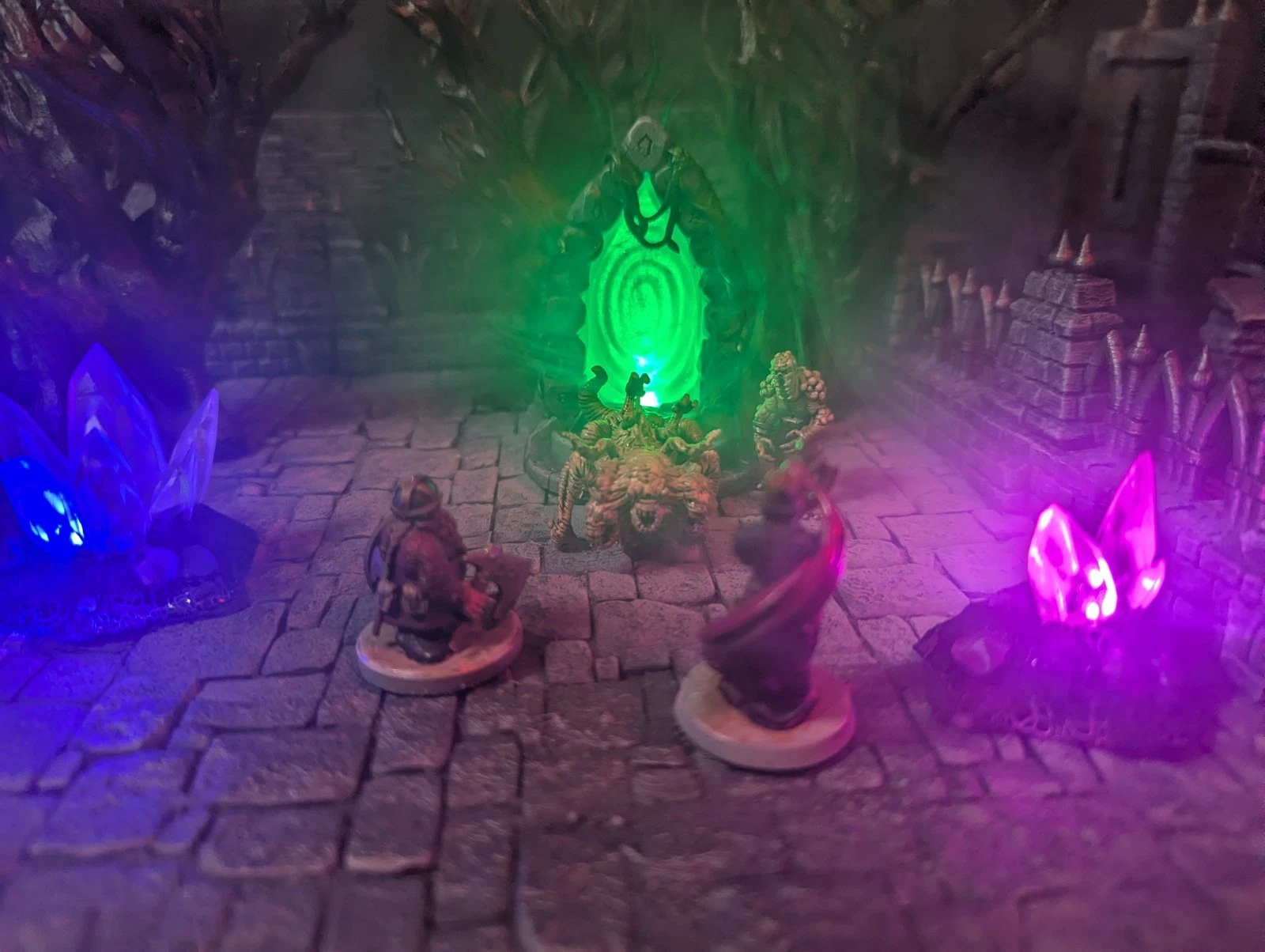 Glowing Summoning Portal Terrain Compatible with 28mm 32mm Tabletop RPG - photo 10