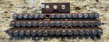 COPPER GROUND BAR DETAIL. 42-POSITION,  MADE ...