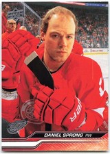 2023-24 Upper Deck Extended #553 Daniel Sprong Detroit Red Wings