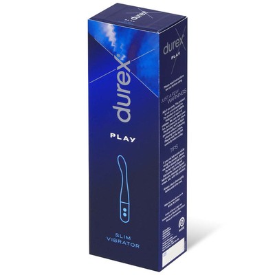 Durex Play Slim Vibrator flexibler Vibrator mit 8 Vibrationsmodi wasserdicht