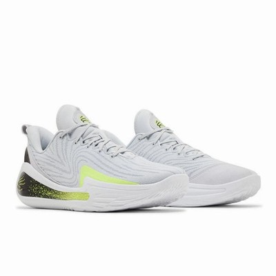 Under Armour Men's Curry Flow 12  Gravity  Grey/Black 3027629-100 Size 10