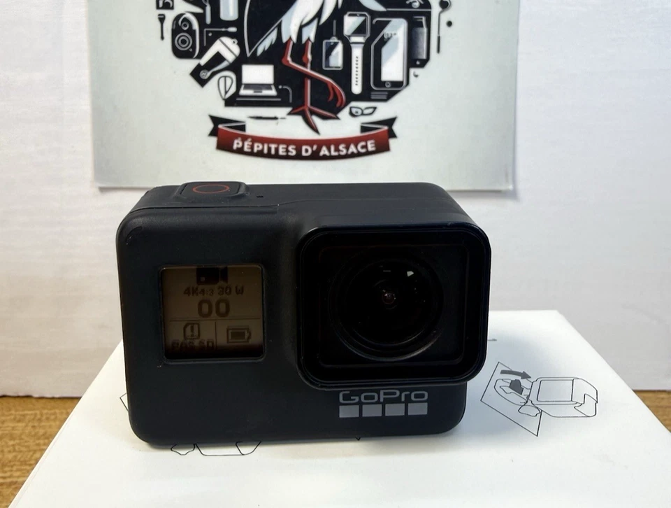 Camera Action Vlog GoPro Hero 7 Black Vidéo 1080p 4K Stabilisation +Cable/Carte - Photo 2/4