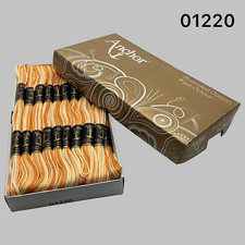 Anchor Stranded Cotton Thread Hand Embroidery Stitch Thread Set of 25 Shade 1220