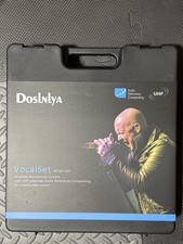 Doslnlya 4 Channel GLXD94 UHF Wireless Microphone System W/ Receiver And More