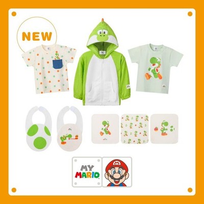 ウェア Yoshi Nintendo TOKYO Yoshi Baby Toddler Hoodie Japan Zip-up Outfit 80 90