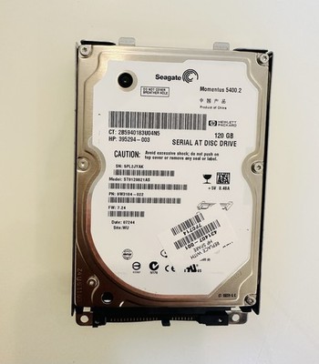 Seagate Momentus 5400.2 120GB Internal Hard Drive 5400RPM 2.5'' (ST9120821AS)