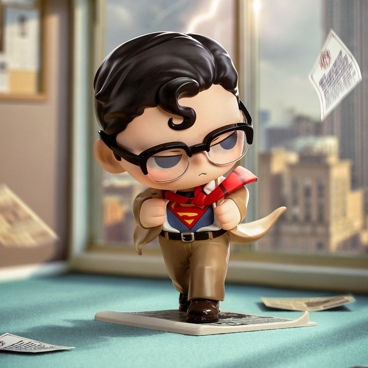 POPMART Superman KUBO ビッグサイズ Pop Mart Superman Kubo Big Size Figure | eBay