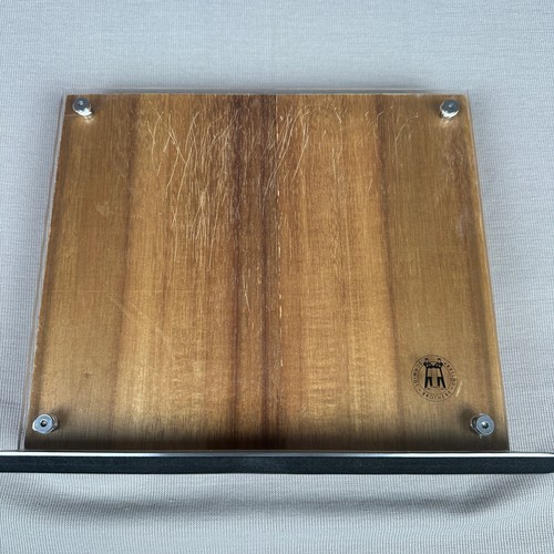 Schmidt Brothers Acacia Midtown Magnetic Knife Block Universal Storage 10.5" x 9 - Picture 3 of 12