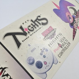 Sega Saturn Nights MULTI CONTROLLER Limited Boxed Control Pad Tested Game 0836