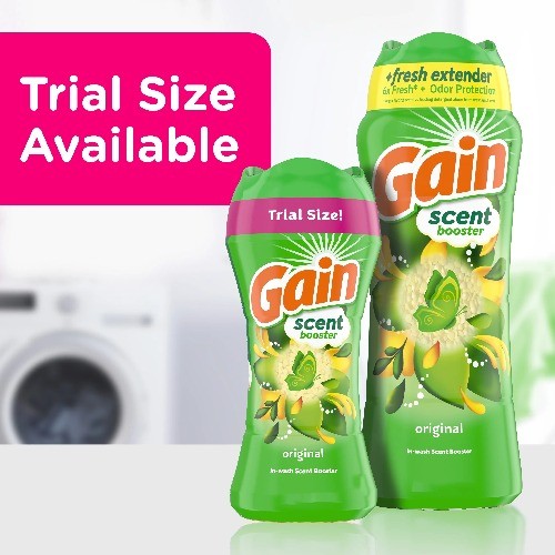(2 pack) Gain Fireworks In-Wash Scent Booster Laundry Beads,Original Scent,24 oz