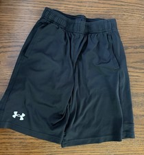 Under Armour Boys Black Shorts YM