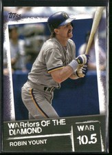 2020 Topps Robin Yount WARriors of the Diamond #WOD-48 Milwaukee Brewers