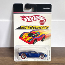 Hot Wheels 2006 Flying Customs Ford GT 40 Target Exclusive (W/Protector)